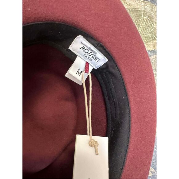 New FREE PEOPLE Mossant Mulholland Layered Bands Felt Hat - Picture 2 of 5